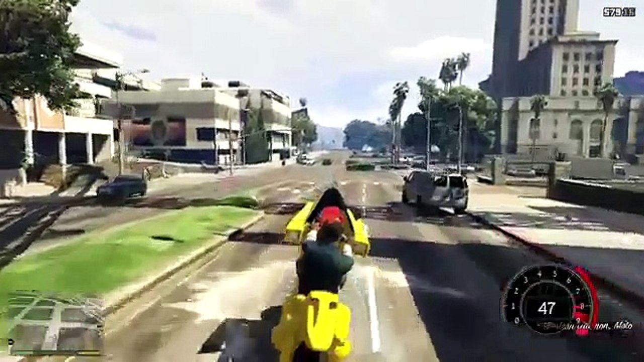 GTA V PC MODS SUPER MOTO DEL FUTURO! GTA 5 PC MOD Makiman