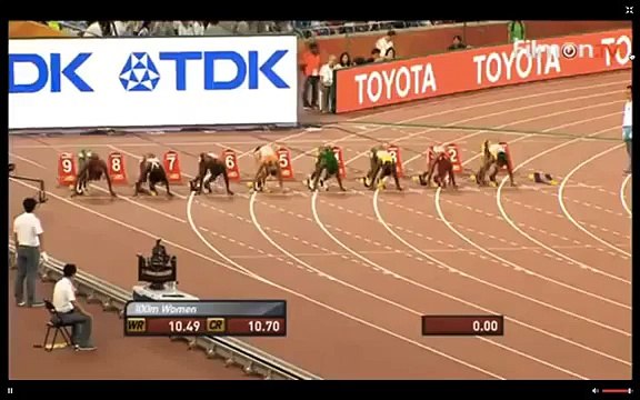 Shelly-Ann Fraser Pryce Beijing IAAF Championship 2015 10.76