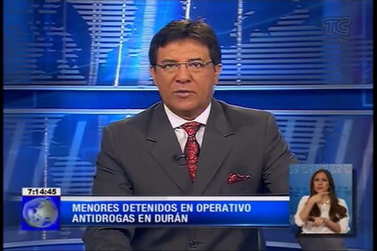 Menores detenidos en operativo anti drogas en Durán