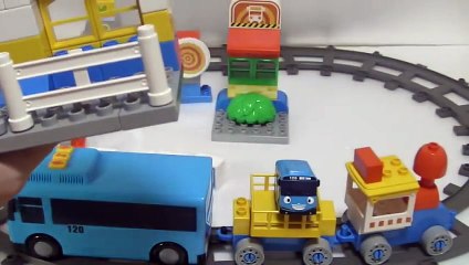 타요 옥스포드 블록 장난감 Tayo The Little Bus Toys Мультфильмы про машинки Игрушки Тайо
