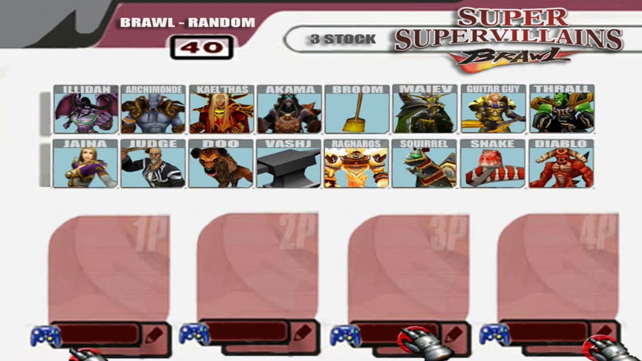 Azerothian Super Villains - Super Super Villains Brawl