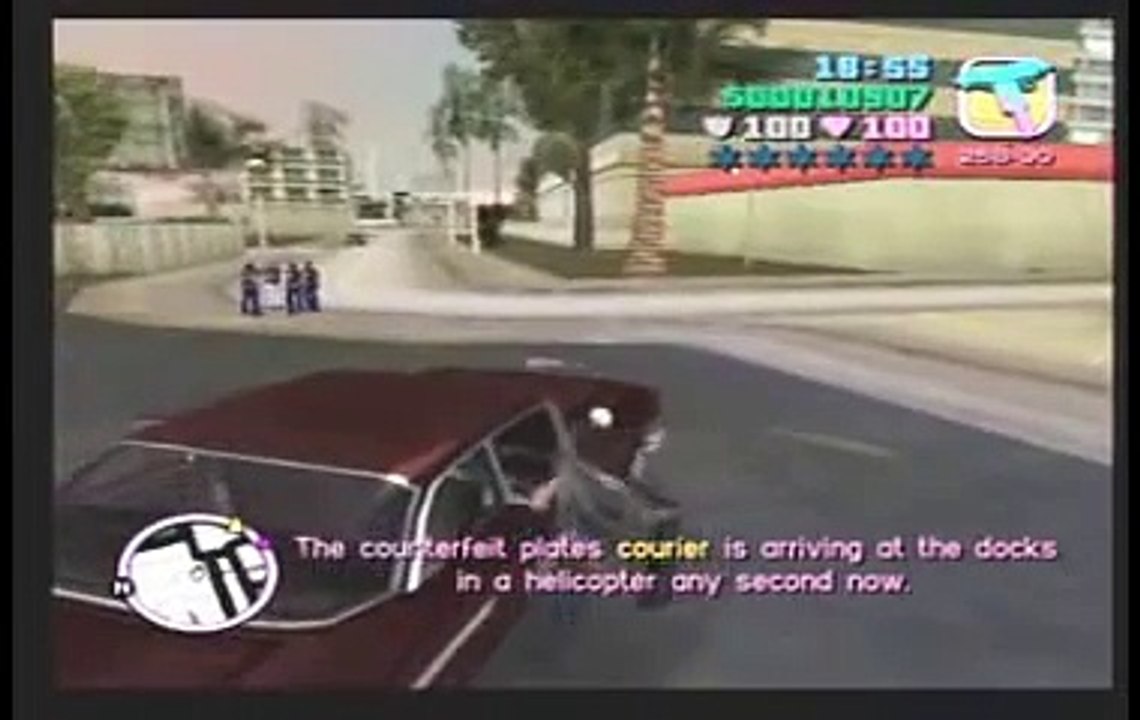 GTA: Vice City: Mission #52 - "Hit the Courier"
