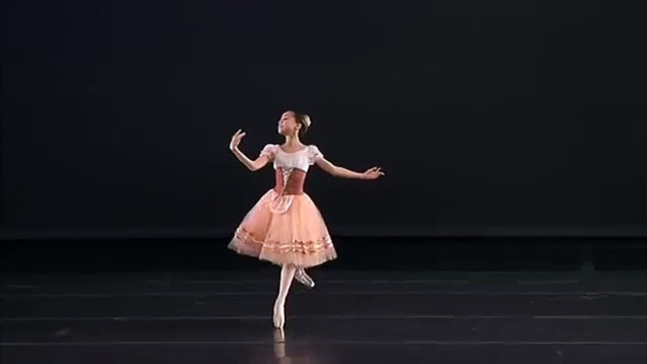 Miko Fogarty, 11,  Gold Medalist at WBC Orlando 2009 - Peasant Variation, Giselle -