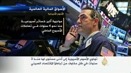 خسائر بمليارات الدولارات في الأسواق العالمية