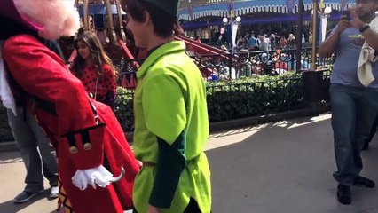 Meeting the NEW Peter Pan at Disneyland!
