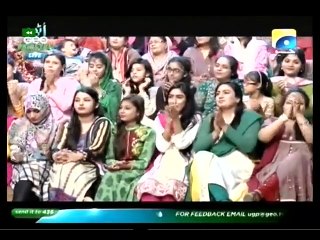 Utho Geo Pakistan With Bushra Ansari on Geo Tv Part 2 - 24th August 2015