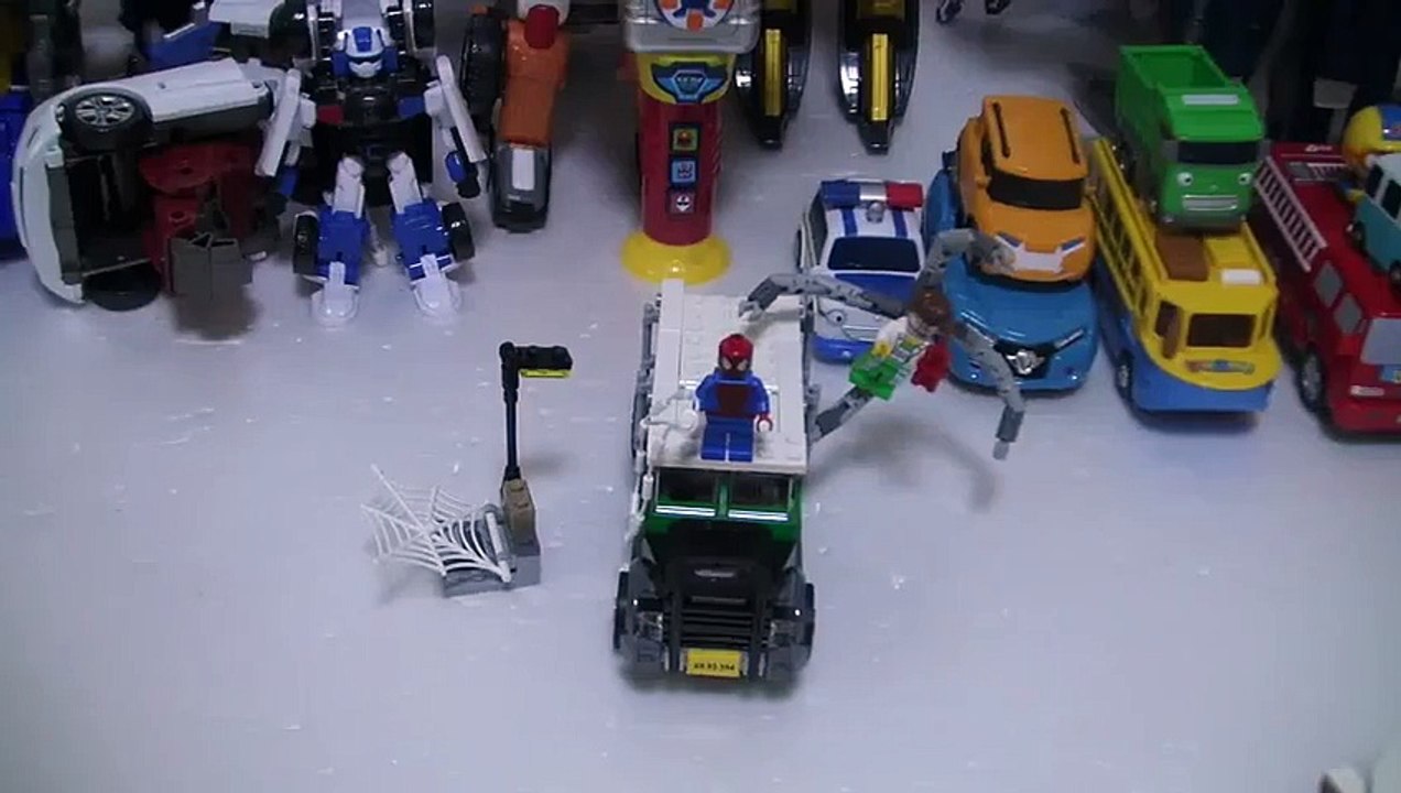 레고 스파이더맨 닥터 옥토퍼스의 트럭 강도 장난감  Lego Spider Man Toys