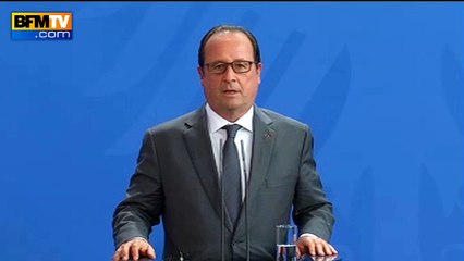 Hollande sur les migrants: "C’est une responsabilité qui ne peut pas être laissée à un seul pays"
