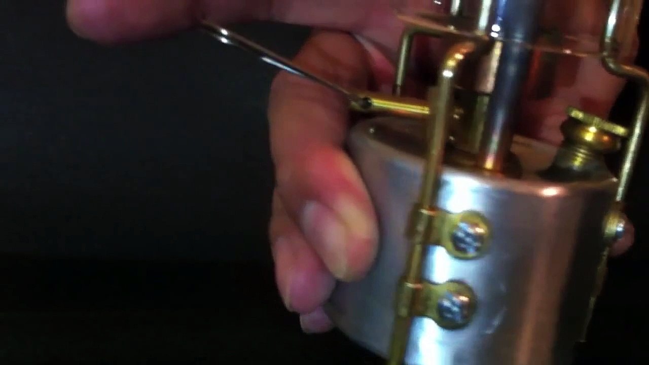 New DA-996 Adjustable Copper Coil Alcohol Lantern