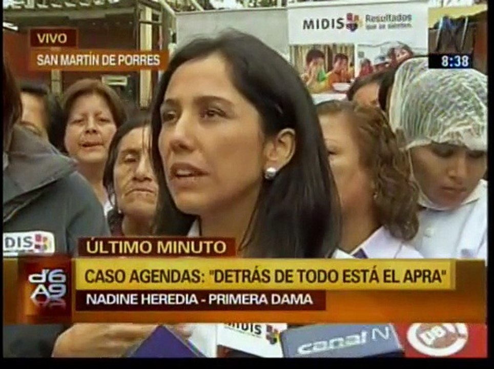 Nadine Heredia: El Apra sacó “agendas” para tapar narcoindultos