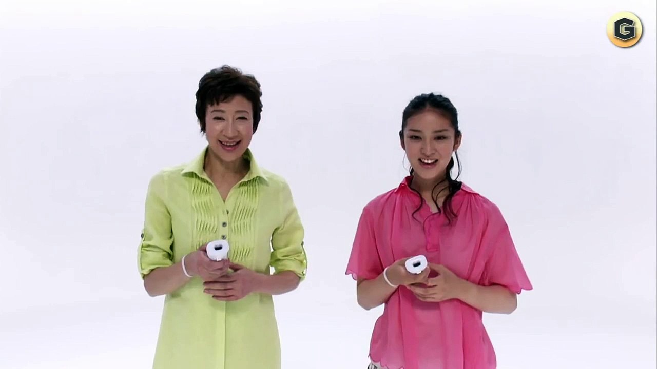 武井咲 CM 任天堂 Wii みんなのリズム天国