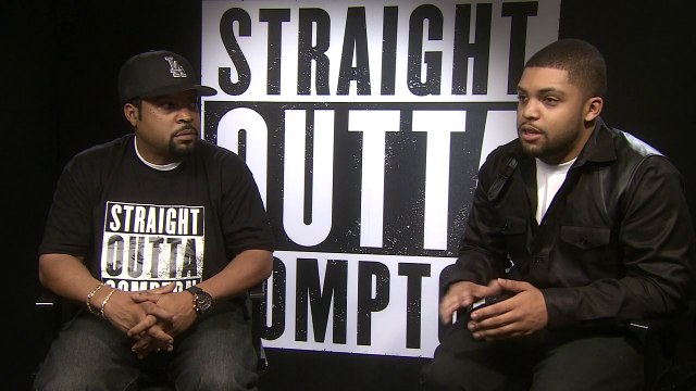 Ice Cube and cast talk Straight Outta Compton