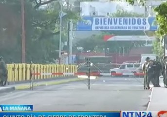 Así se vive el quinto día del cierre en la frontera entre Colombia y Venezuela