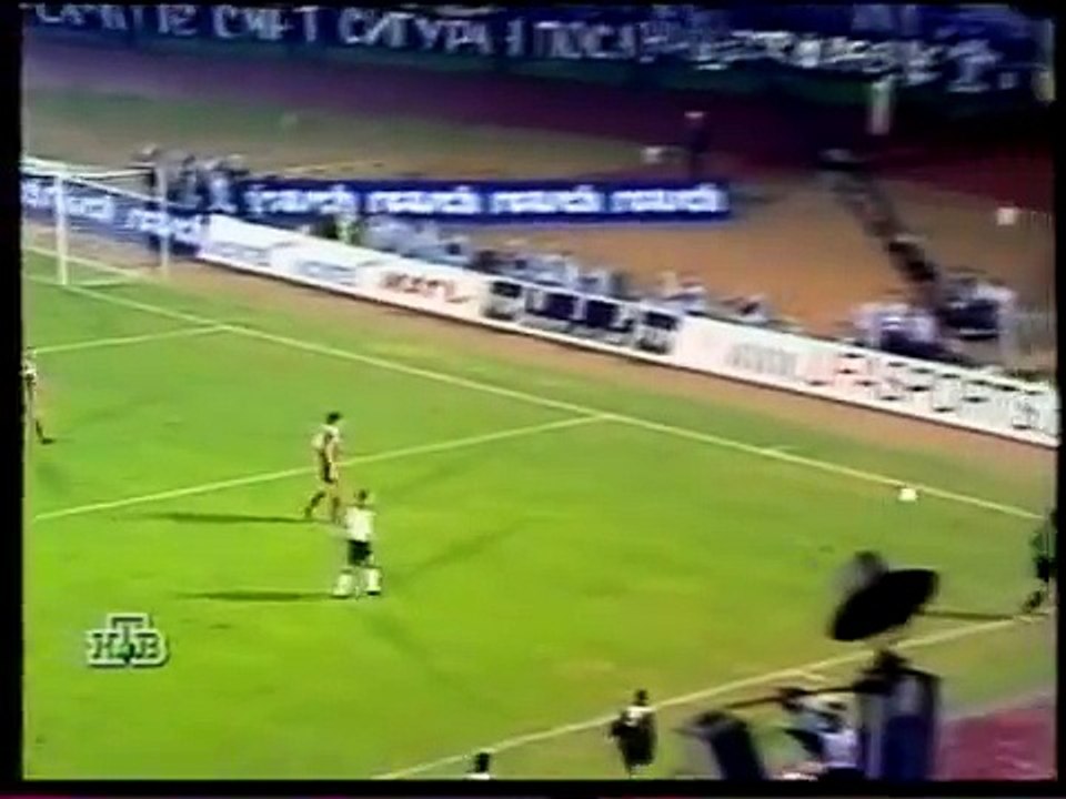 Партизан - Спартак 1:3. ЛЧ 99-00. 3-й квал. раунд.