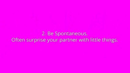 Simple but Often Forgotten Ways to Keep a Relationship