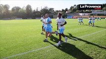 L'OM s'entraîne devant ses supporters