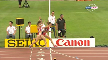 Molly Huddle célèbre trop tôt sa médaille et se fait coiffer sur la ligne