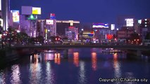 福岡市 (fukuoka city) 中洲夜景