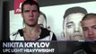 Nikita Krylov on impressive light heavyweight UFC win streak