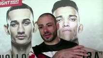 Chris Kelades on win over Chris Beal at UFC event in Saskatoon