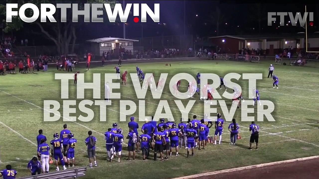 The worst best play ever