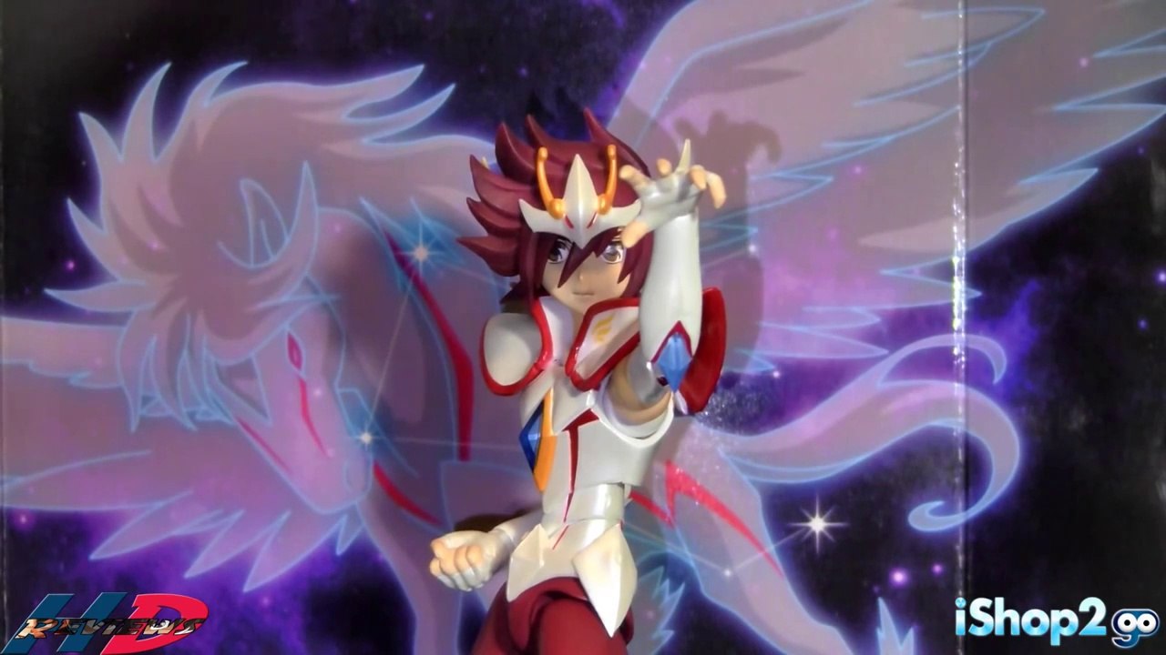 (English) Bandai S.H. Figuarts Saint Seiya Omega Pegaso Kouga Review