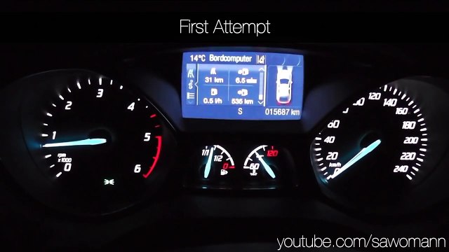 2014 Ford Kuga 2.0 TDCI 140 HP 0-100 km/h Acceleration GPS