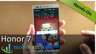 Honor 7: Hands-on-Video der Alu-Flunder mit ersten Tests