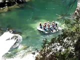 Gilbert rafting (río Manso, Bariloche)