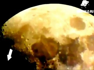 UFO ON THE MOON - OVNI EN LA LUNA