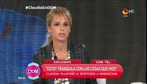 Claudia Villafañe aclara los dichos de Paola Migueles 2
