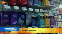 Schlecker in Fulda: Kirche verbietet Verkauf von Kondomen (ZDF drehscheibe deutschland)