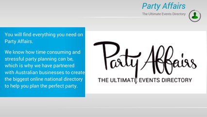 Party Directory,Party Hire,Party Supplies