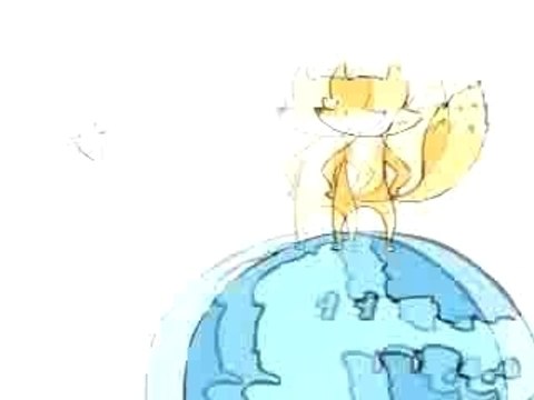 Cartoon Firefox - Mozilla