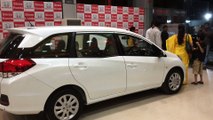 New Honda mobilio car just delivery from Honda showroom.