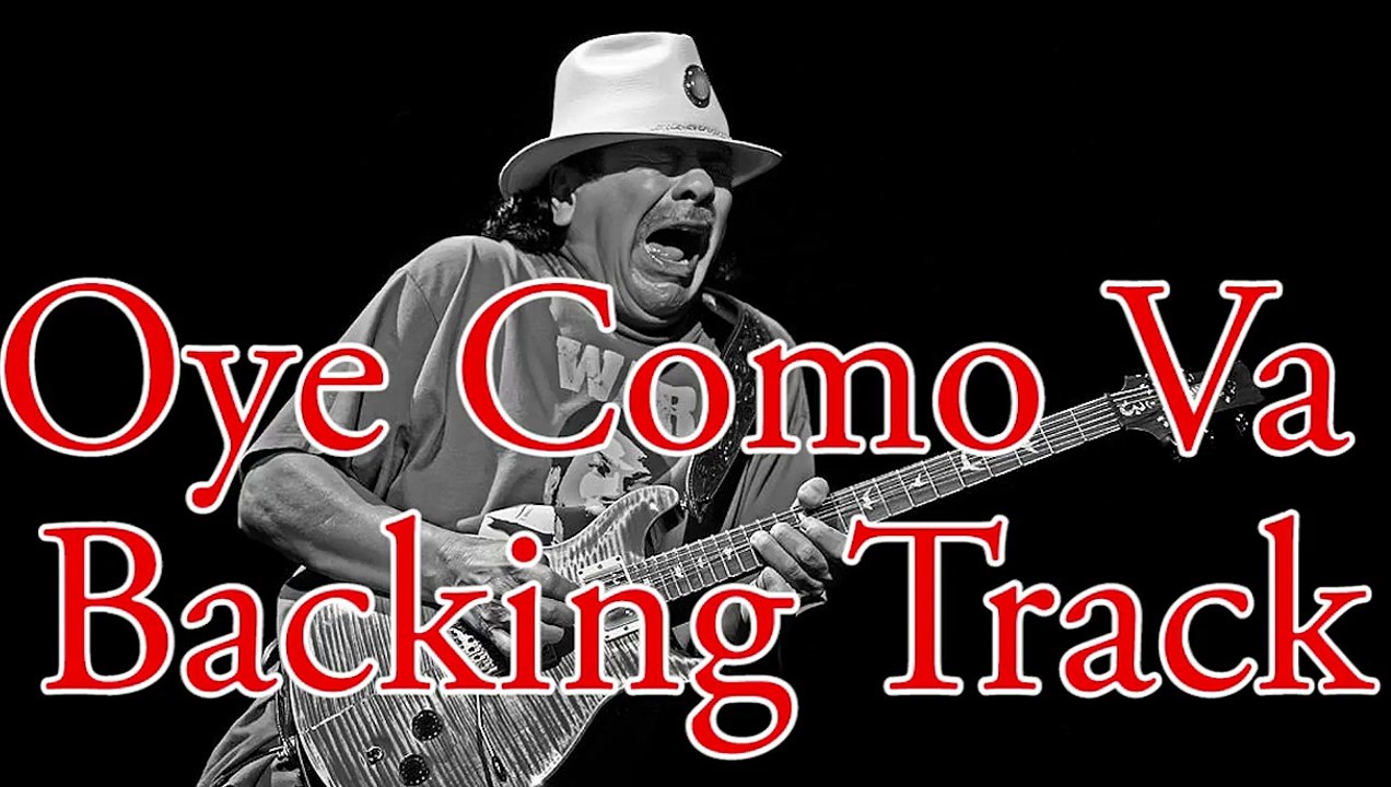 Oye Como Va Backing Track