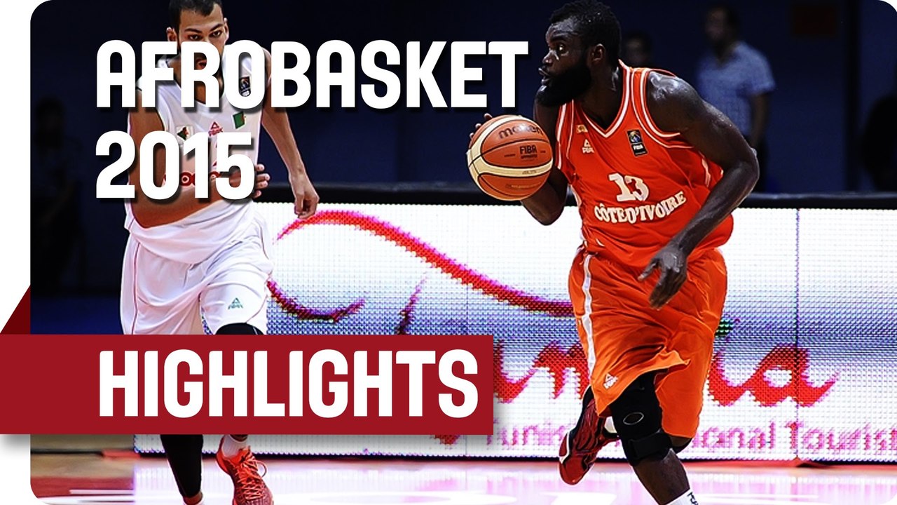 Algeria v Cote d'Ivoire - Game Highlights - Group D - AfroBasket 2015