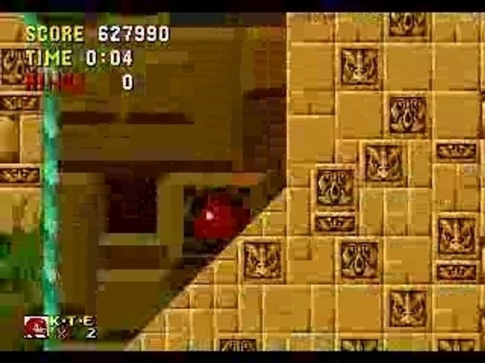 knuckles dans sonic1