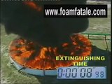 500 sqm GASOLINE FIRE EXTINGUISHED BY FOAMFATALE