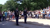 See what it's like to guard the Tomb of the Unknowns