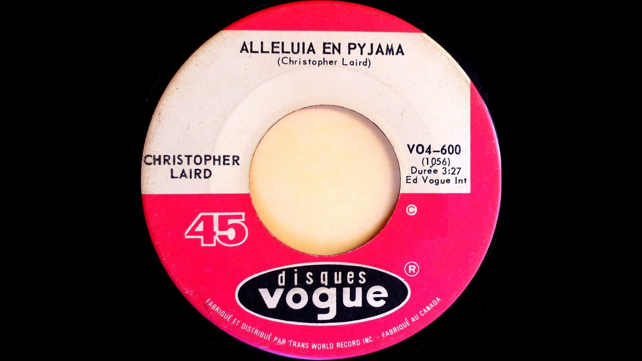 Christopher Laird - Alléluia En Pyjama (1972)