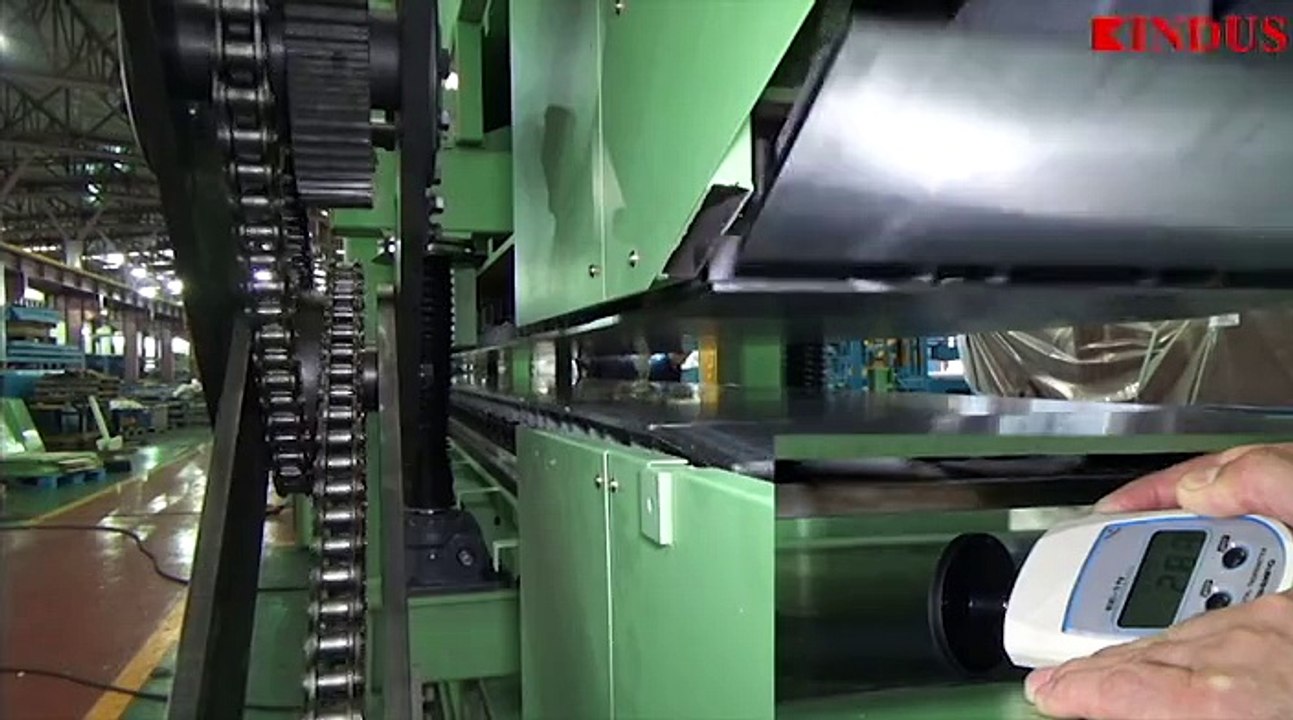 KINDUS - 40m/min Double Belt Slat Conveyor(Cate...