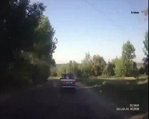 NEW scary frontal car accident in Russia - SSangyong Rexton crash - ДТП авари
