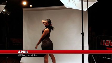 Live Model PhotoShoot at The Jump Off 2014 Show #7 - April