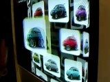 Milano design week  07: Fiat 500 interactive screen @ Cap