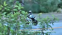 R6 Crashes into Parked Motorcycles 3 03 2012
