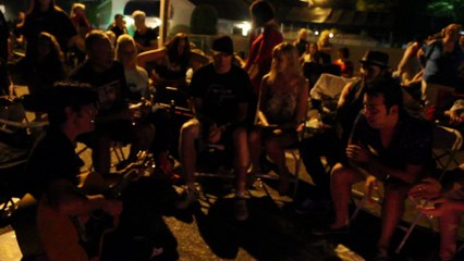 Dean Z and friends sing ''Run On' Elvis Week Vigil 2015