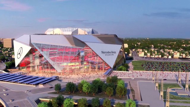Mercedes Benz Stadium Animation Press Release