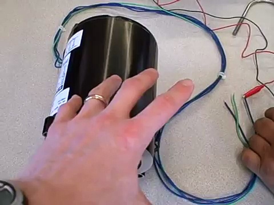DC injection motor braking demonstration