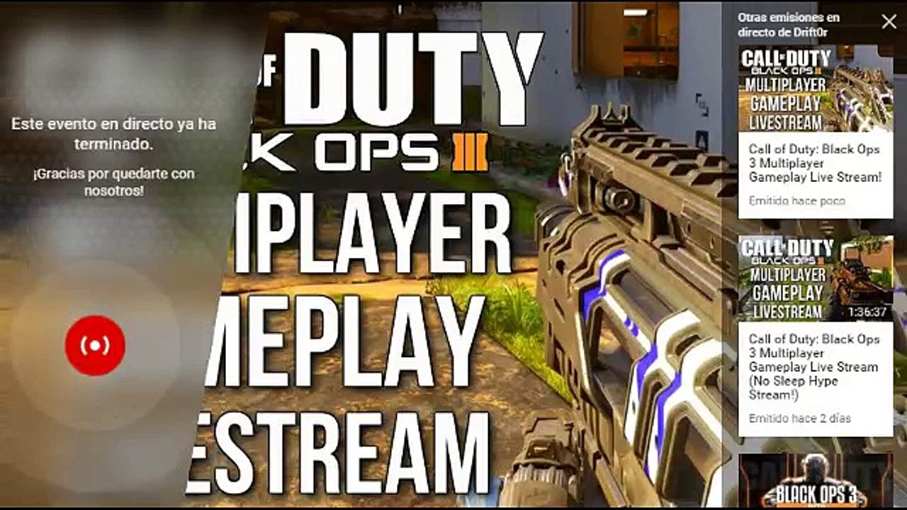 Call of Duty: Black Ops III  8.31 dollars so far (REPLAY) (2015-08-25 02:30:05 - 2015-08-25 03:19:19)